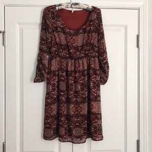 PinkBlush Paisley Dress